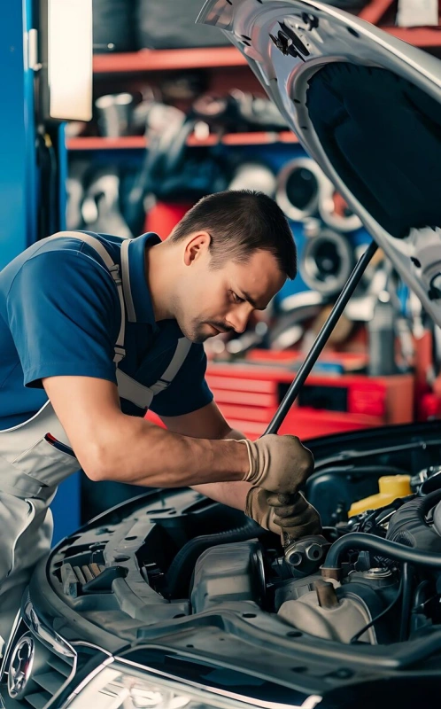 Serviços de mecânica automotiva no Brás